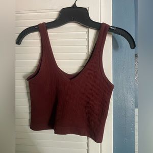 Urban outfitters burgundy tank top